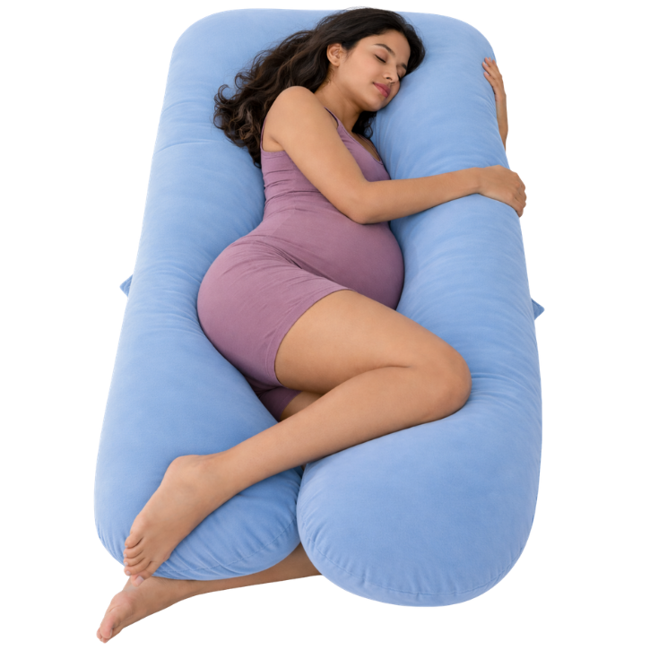 Best pregnancy pillow for back pain relief during pregnancy in India by ComfyMom Pillows