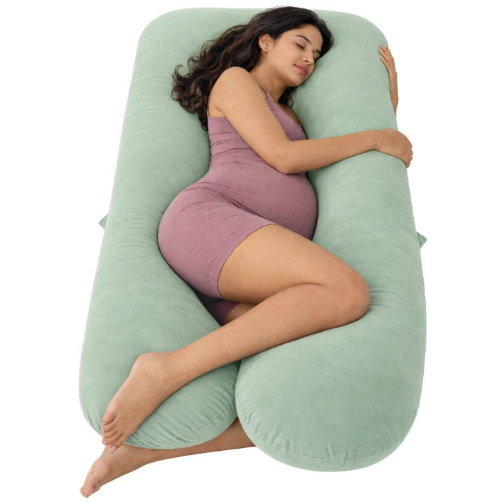 Buy maternity pillow online in India for all trimesters and breastfeeding support by ComfyMom Pillows